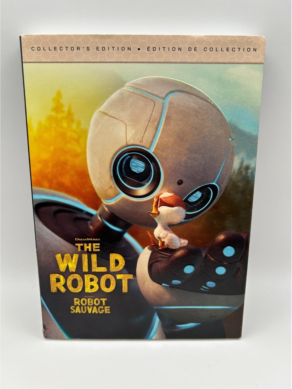 The Wild Robot DVD - Collector's Edition - With Cardboard Insert